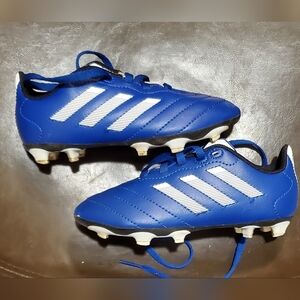 Adidas Goletto VII Firm Ground Blue Soccer Cleats 11 (Boy)